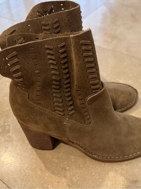New with tags. Dolce Vita Festival Booties. Soft, cool, comfy suede for summer